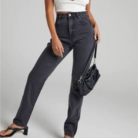 Rolla’s ELLE Super High Rise Relaxed Black jeans - Picture 3 of 13